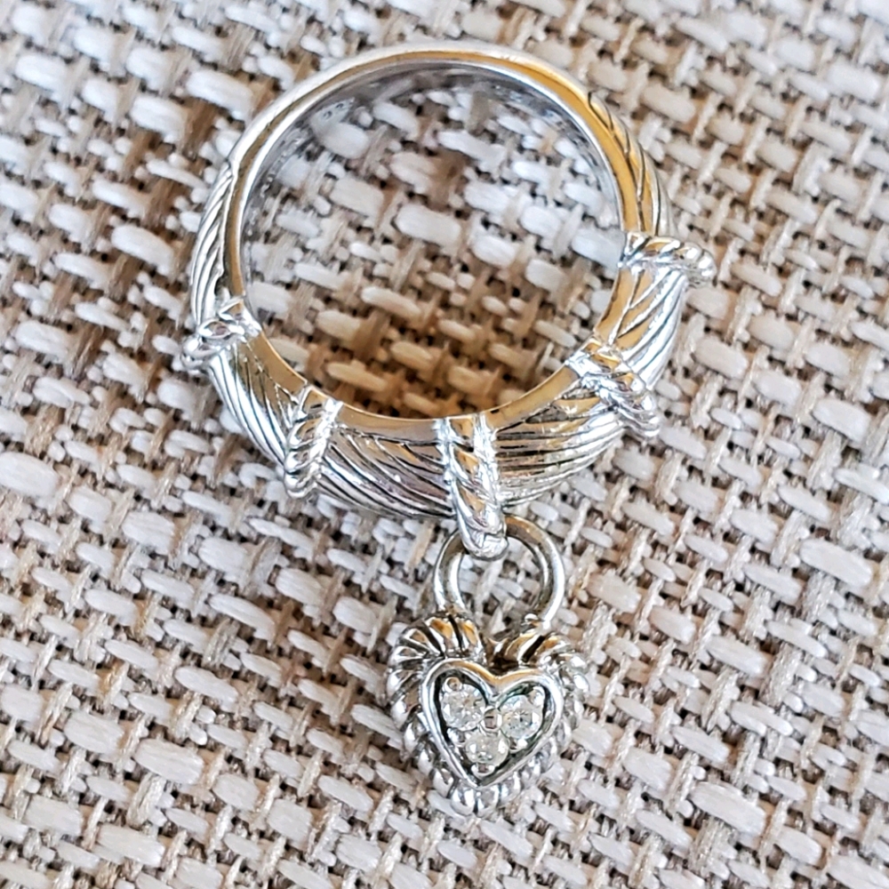 Judith Ripka Heart Ring 6